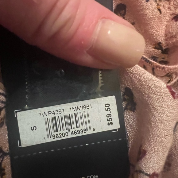 NWT Lucky NWT Floral Blouse - Picture 9 of 9